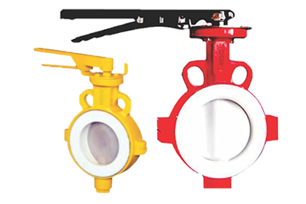 PFA Lined Butterfly Valve