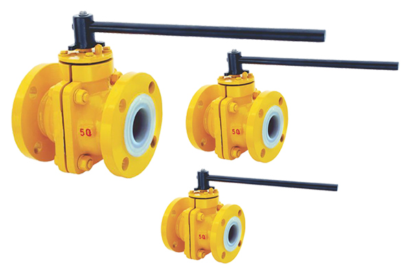 PFA Lined Ball Valve